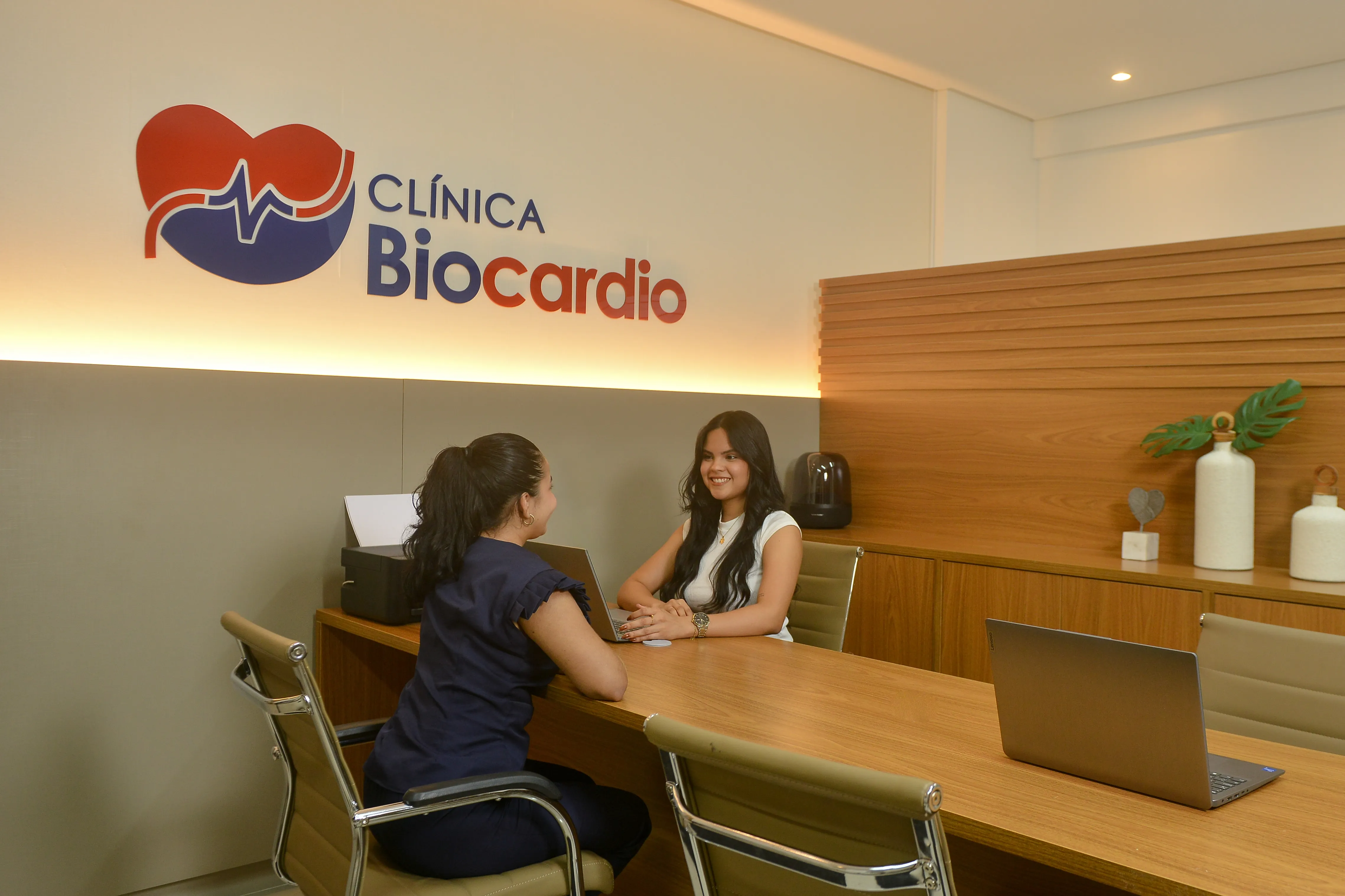 Recepção da Clinica Biocardio em Macapá